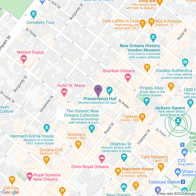 Recent locations map
